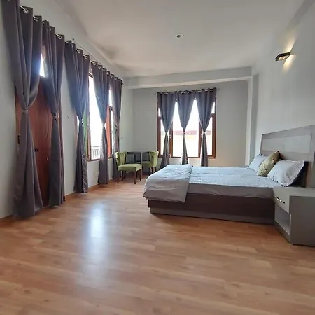 Lha Pomo Apartment Kyelang Exterior photo